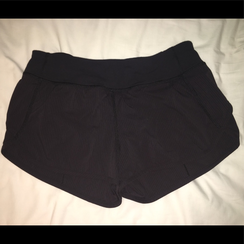 Ivivva Speedy Black Striped Shorts